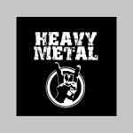 Heavy Metal  mikina s kapucou stiahnutelnou šnúrkami a klokankovým vreckom vpredu 